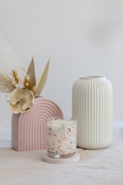 Birthday Cake Inspired Candle (Clearance)