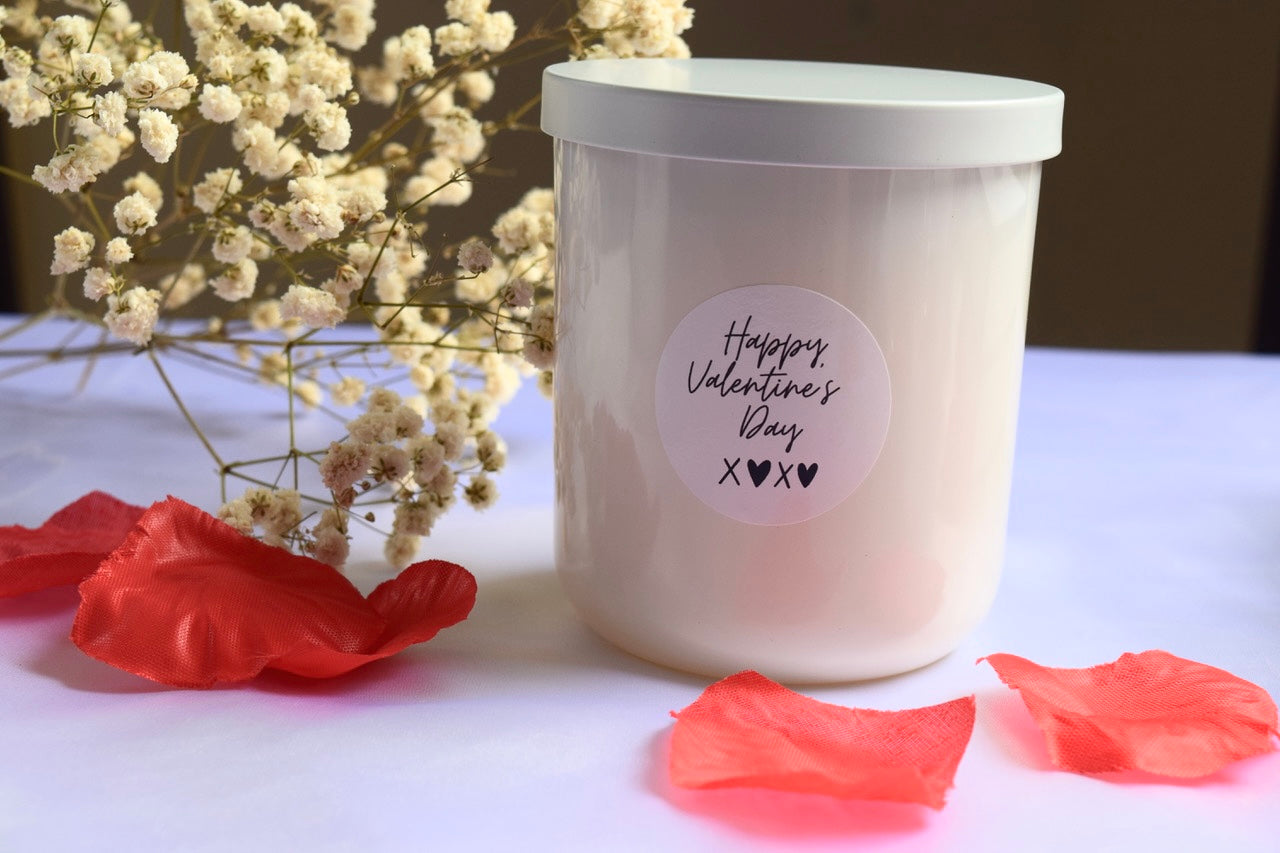 Large Valentine’s Day Candle